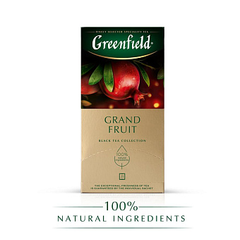 Чай Greenfield Grand Fruit черн., 25пак/уп