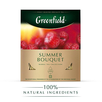 Чай Greenfield Summer Bouquet травяной 100пак/уп