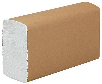 Полотенца бумажные лист. (Z-сложения), 2-слоя, 200л/пач.