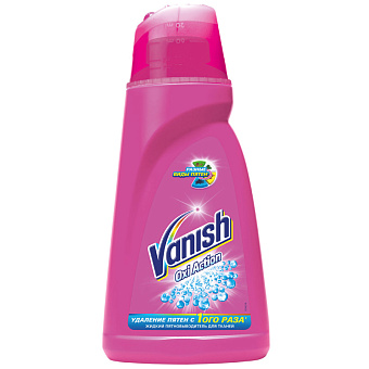 Пятновыводитель Vanish "Oxi Action", жидкий, для цветных тканей, 1л