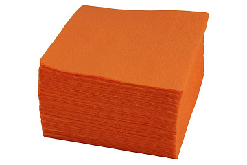 Салфетки БигПак интенсив 24*24 350 листов оранжевые 