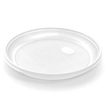 Тарелка десертная d-16.7 см, белая