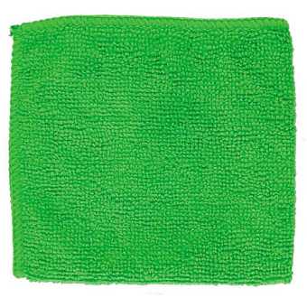 Салфетка из микрофибры 30х30 зеленая