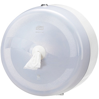 Диспенсер для туалетной бумаги Tork SmartOne "Classic"(Т8) пластик, механический, белый 472022-60/68